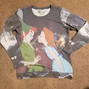 Disney long sleeve tee. Peter Pan and Wendy.